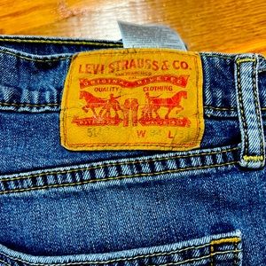 Men’s Levi jeans 514 34x31